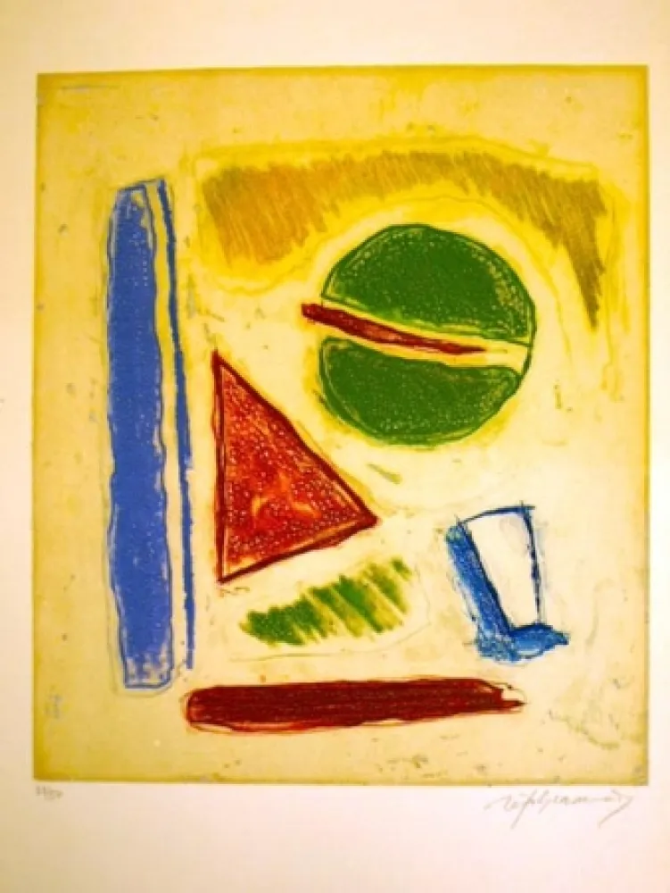 エッチング Ràfols Casamada - S/T