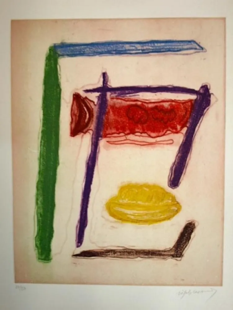 エッチング Ràfols Casamada - S/T