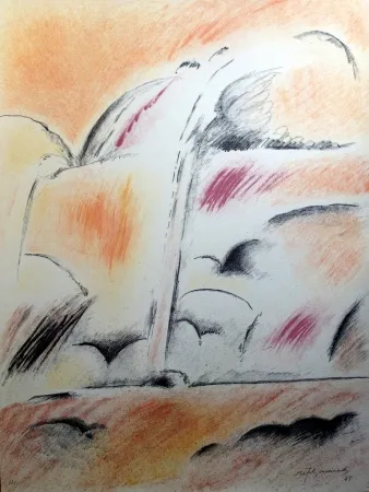 リトグラフ Ràfols Casamada - S/T