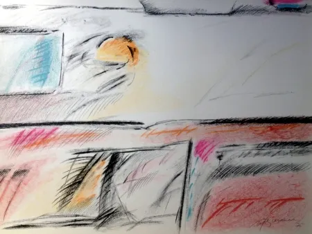 リトグラフ Ràfols Casamada - S/T