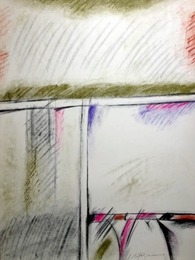 リトグラフ Ràfols Casamada - S/T