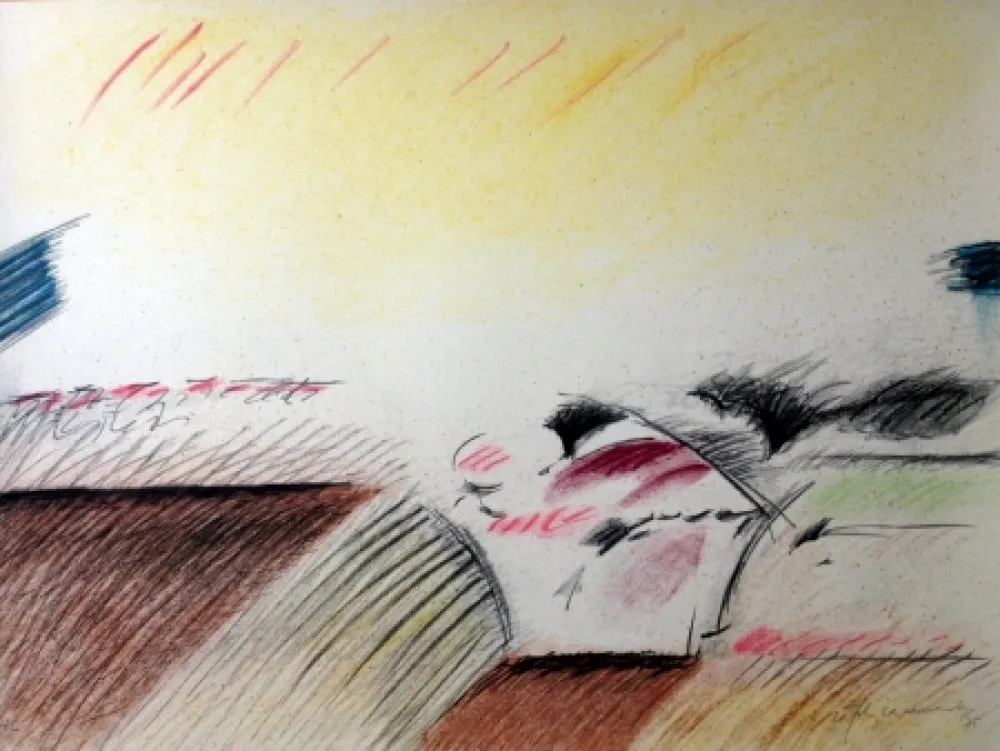 リトグラフ Ràfols Casamada - S/T