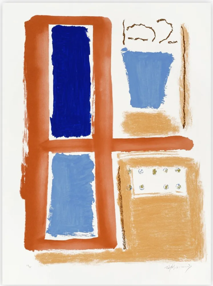 シルクスクリーン Ràfols Casamada - Ventana