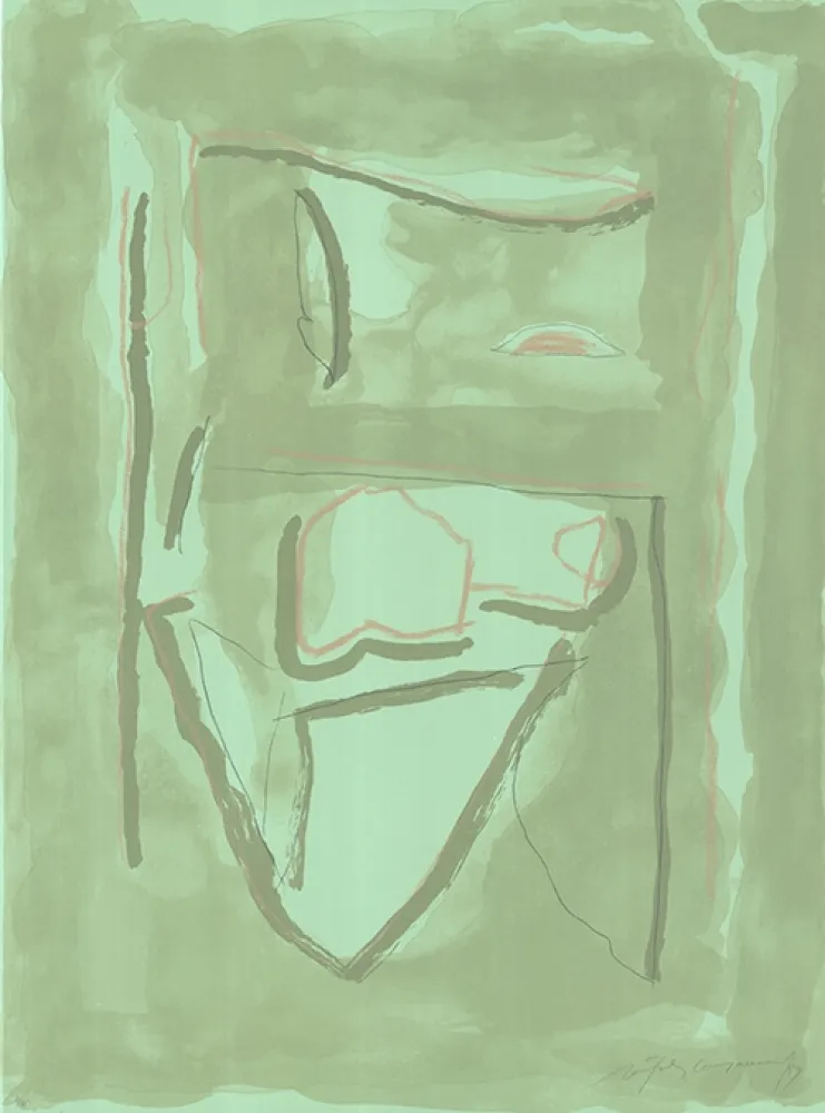 リトグラフ Ràfols Casamada - Xipre-2