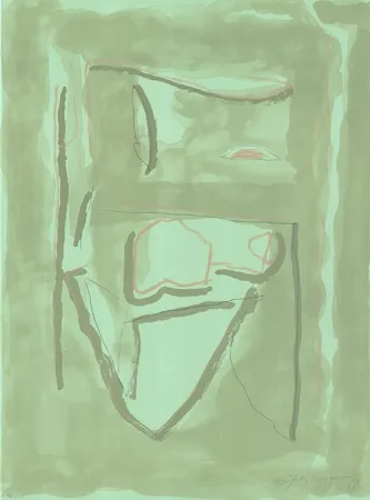 リトグラフ Ràfols Casamada - Xipre-2