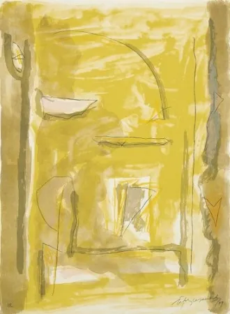 リトグラフ Ràfols Casamada - Xipre-4	 