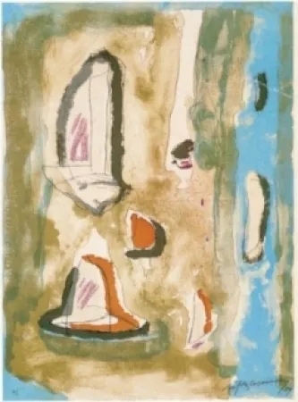 リトグラフ Ràfols Casamada - Xipre-5V