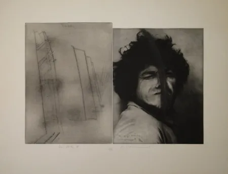 彫版 Rainer - Doppelporträt oder Stirnspalt 