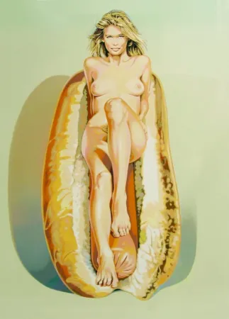 リトグラフ Ramos - Doggie Dinah