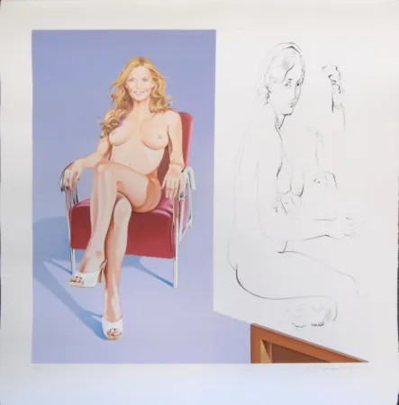 リトグラフ Ramos - Drawing Lesson