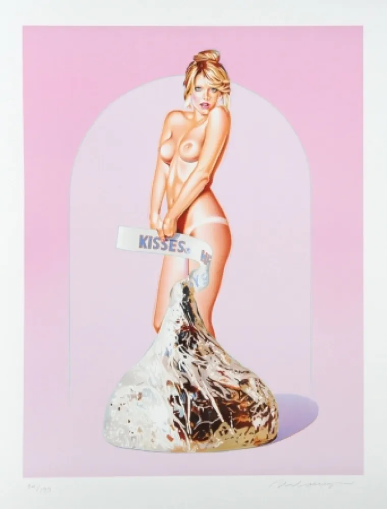 リトグラフ Ramos - Miss Kiss