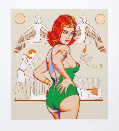 リトグラフ Ramos - Nile Queen