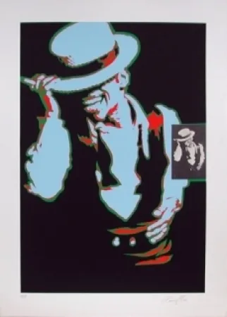 リトグラフ Rancillac - SAMMY DAVIES