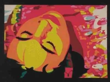 シルクスクリーン Rancillac - Sans titre