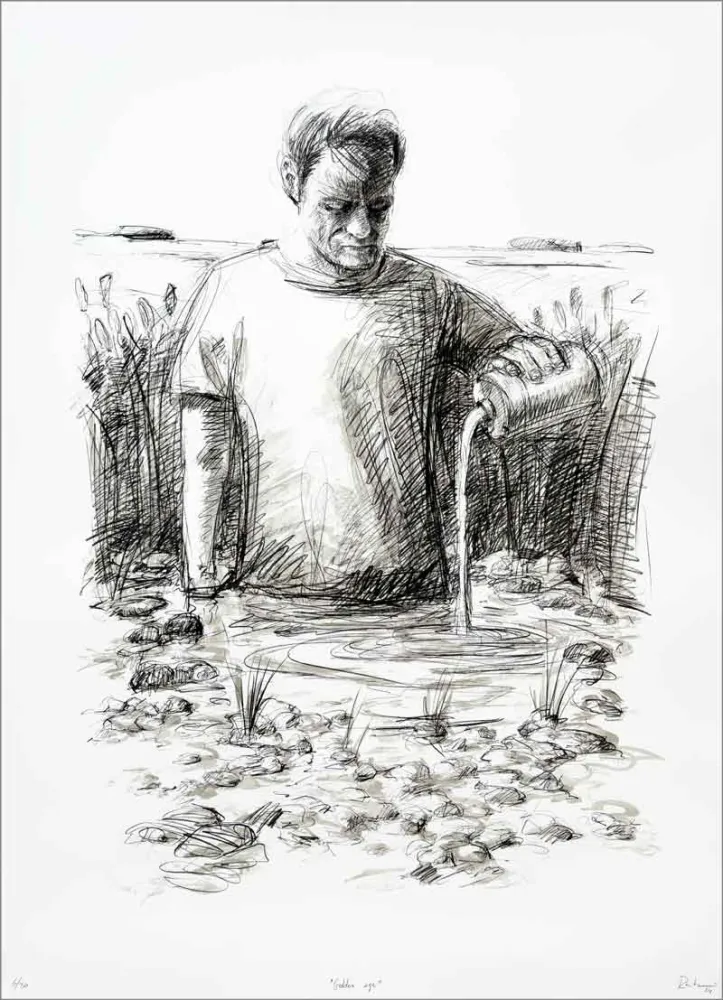 リトグラフ Rantzau - Golden Age