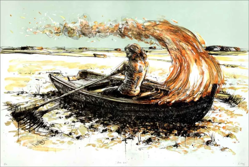 リトグラフ Rantzau - Marie Curie