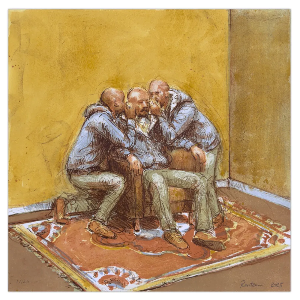 リトグラフ Rantzau - Selvsuggererende 1