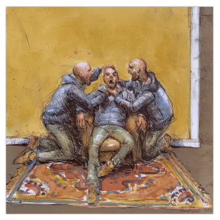 リトグラフ Rantzau - Selvsuggererende 2