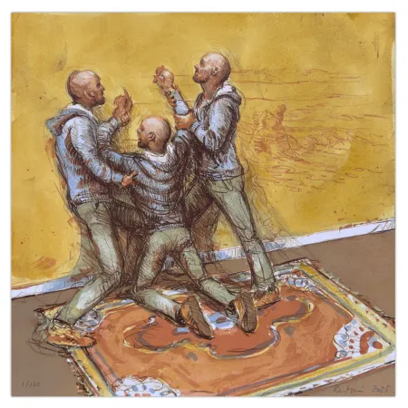 リトグラフ Rantzau - Selvsuggererende 3