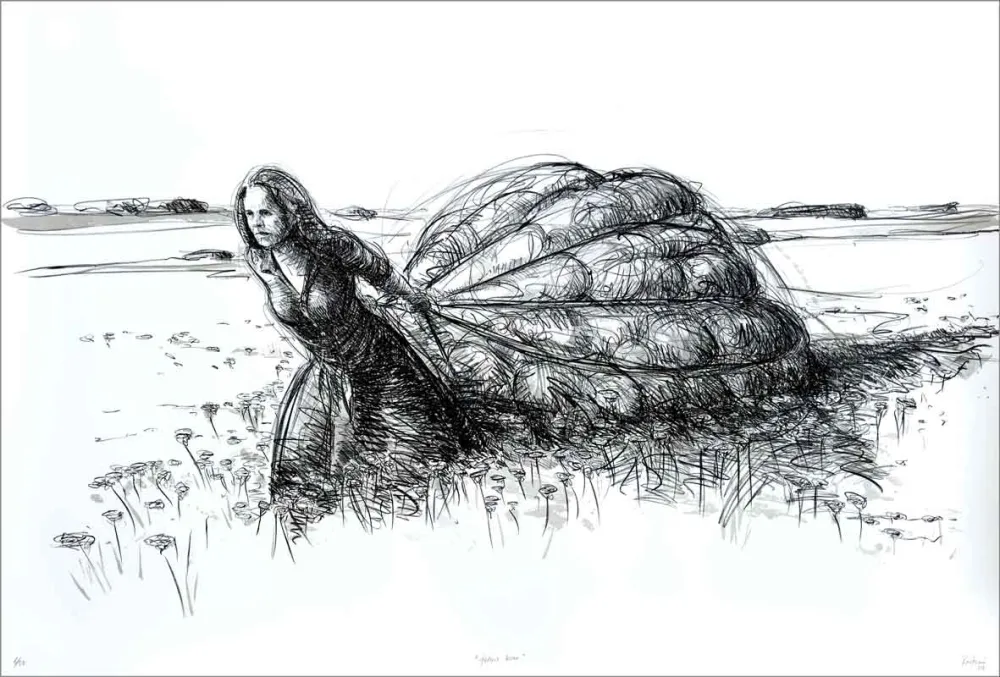 リトグラフ Rantzau - The demand of the time