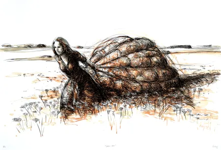 リトグラフ Rantzau - The demand of the time