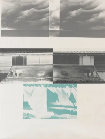 リトグラフ Rauschenberg - American Pewter with Burroughs I