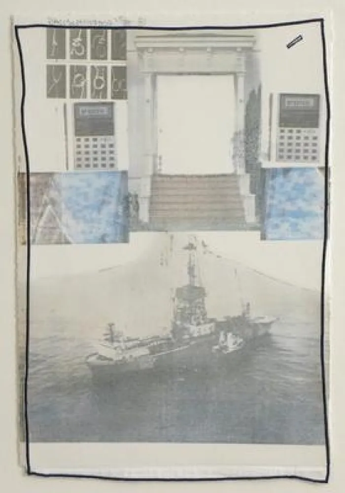 シルクスクリーン Rauschenberg - Arcanum VII