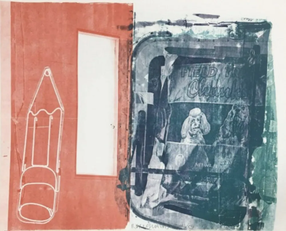 シルクスクリーン Rauschenberg - Best Buddies