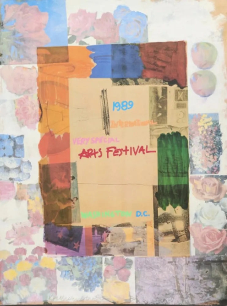 リトグラフ Rauschenberg - International Very Special Arts Festival
