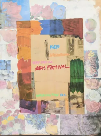 リトグラフ Rauschenberg - International Very Special Arts Festival