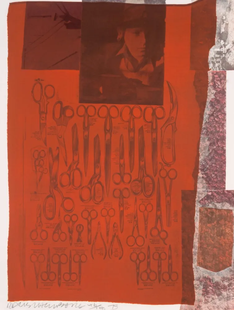 オフセット Rauschenberg - More Distant Visible Part of the Sea, from Suite of Nine Prints
