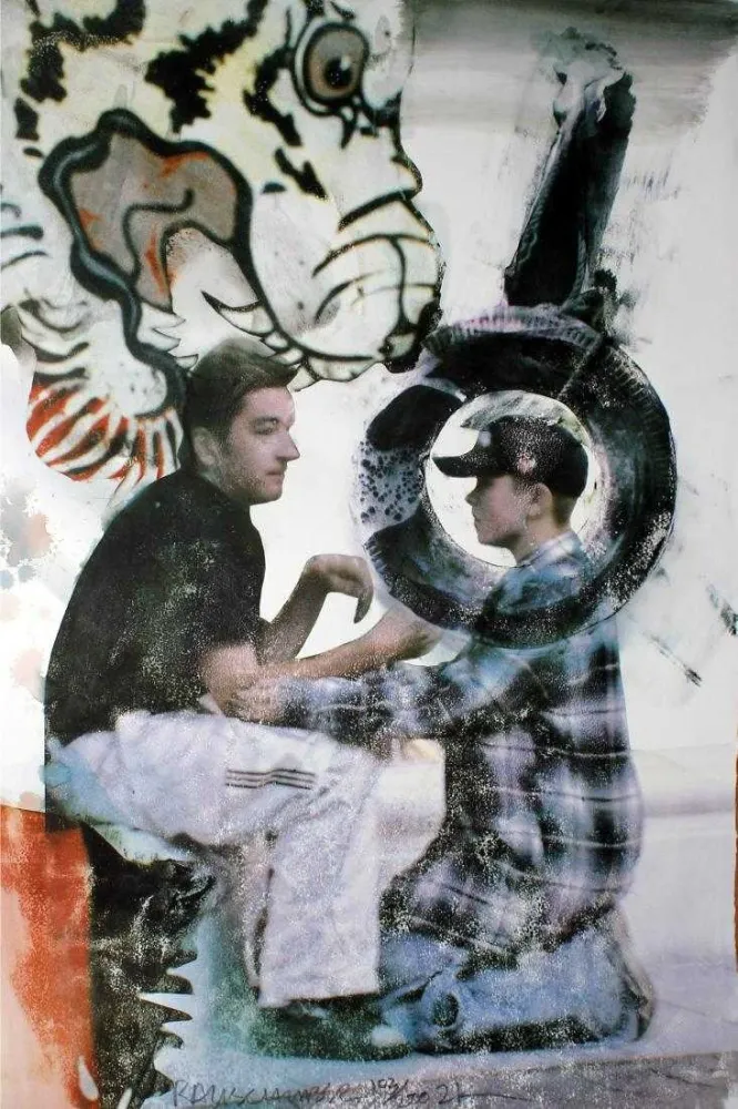 リトグラフ Rauschenberg - One lioner