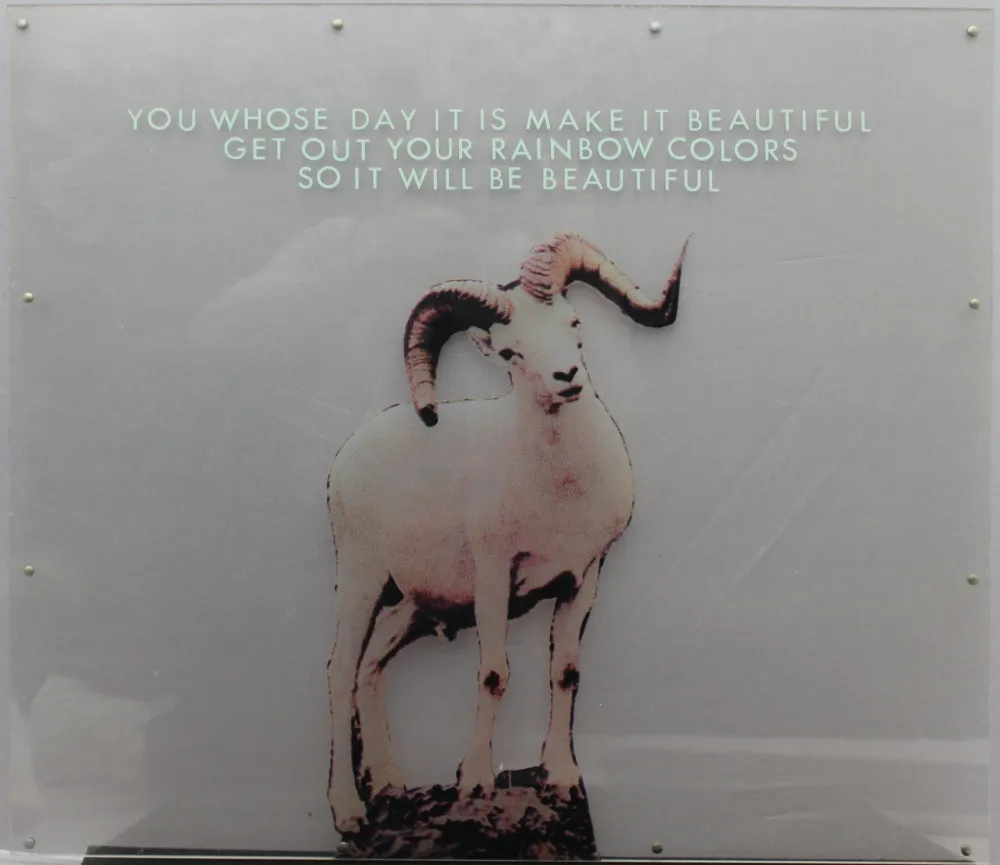 シルクスクリーン Rauschenberg - Opal Gospel Panel I