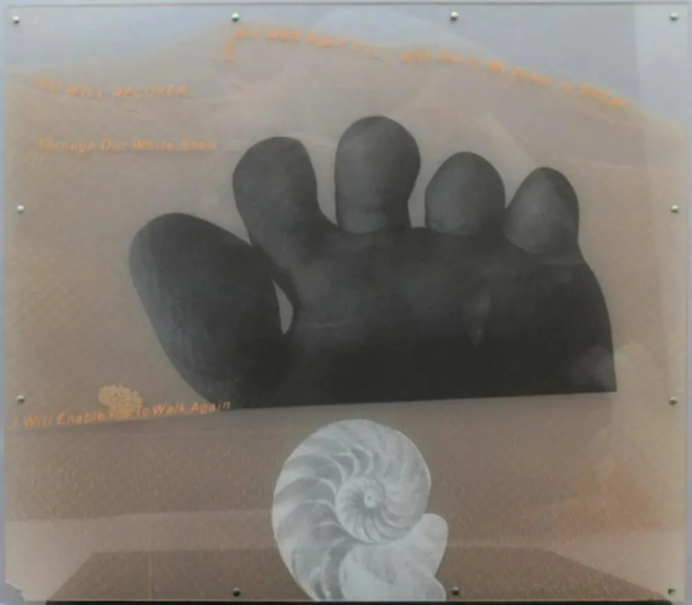 シルクスクリーン Rauschenberg - Opal Gospel Panel V