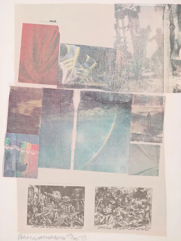 多数の Rauschenberg - People Have Enough Trouble Without Being Intimidated by an Artichoke
