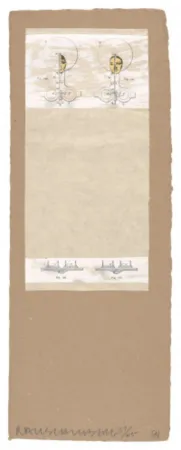 多数の Rauschenberg - Plate I, from Shirtboards Morocco, Italy '52 Portfolio