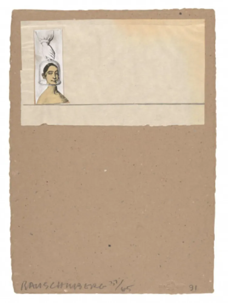 多数の Rauschenberg - Plate III, from Shirtboards Morocco, Italy '52 Portfolio