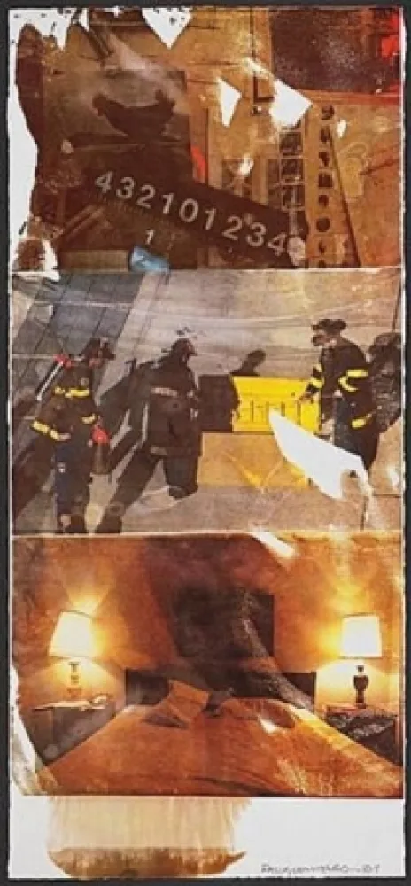 シルクスクリーン Rauschenberg - Residence