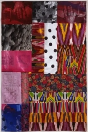 技術的なありません Rauschenberg - Samarkand Stitches IV ,  1988