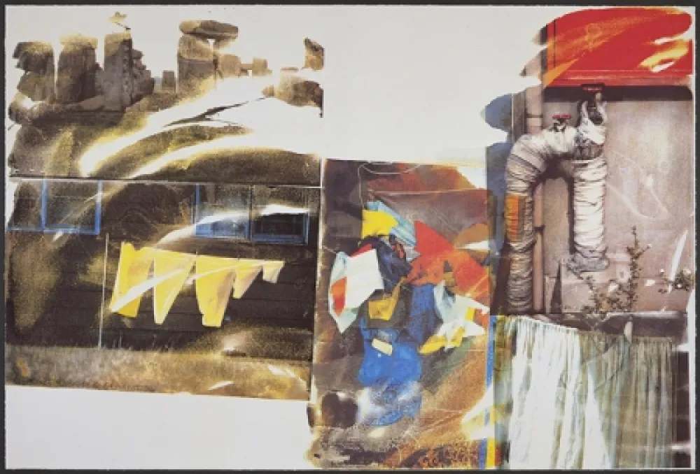 シルクスクリーン Rauschenberg - Source, from Speculations