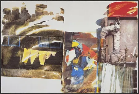 シルクスクリーン Rauschenberg - Source, from Speculations