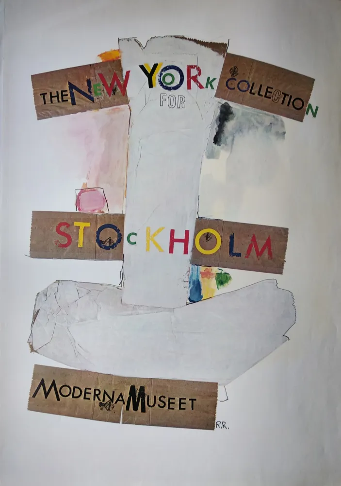 オフセット Rauschenberg - „The New York Collection of Stockholm. Moderna Museet.“ 