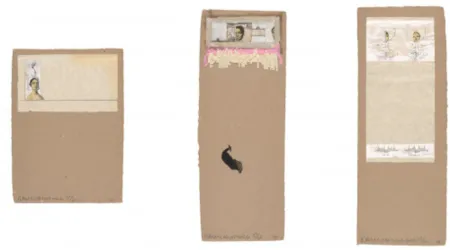 多数の Rauschenberg - Three plates, from Shirtboards Morocco, Italy '52 Portfolio