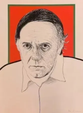 シルクスクリーン Raveel - Autoportrait