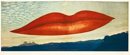 リトグラフ Ray - A l'heure de l'observatoire – Les Amoureux 