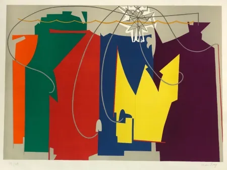 リトグラフ Ray - Danza Di corda