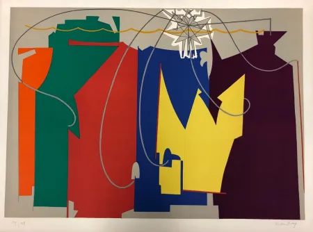 リトグラフ Ray - Danza Di Corda