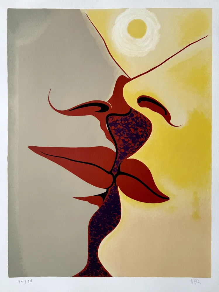 リトグラフ Ray -  Image à deux faces