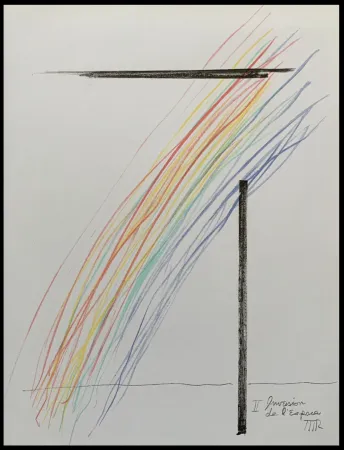 リトグラフ Ray - Invasion de l'espace 