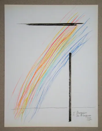 リトグラフ Ray - Invasion de l'espace